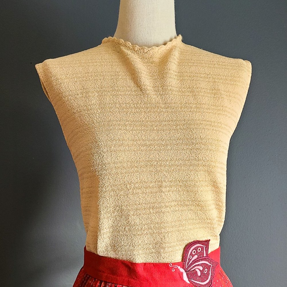 60's Sleeveless Nylon Knit Top by Exmoor Dimmer Skimmer